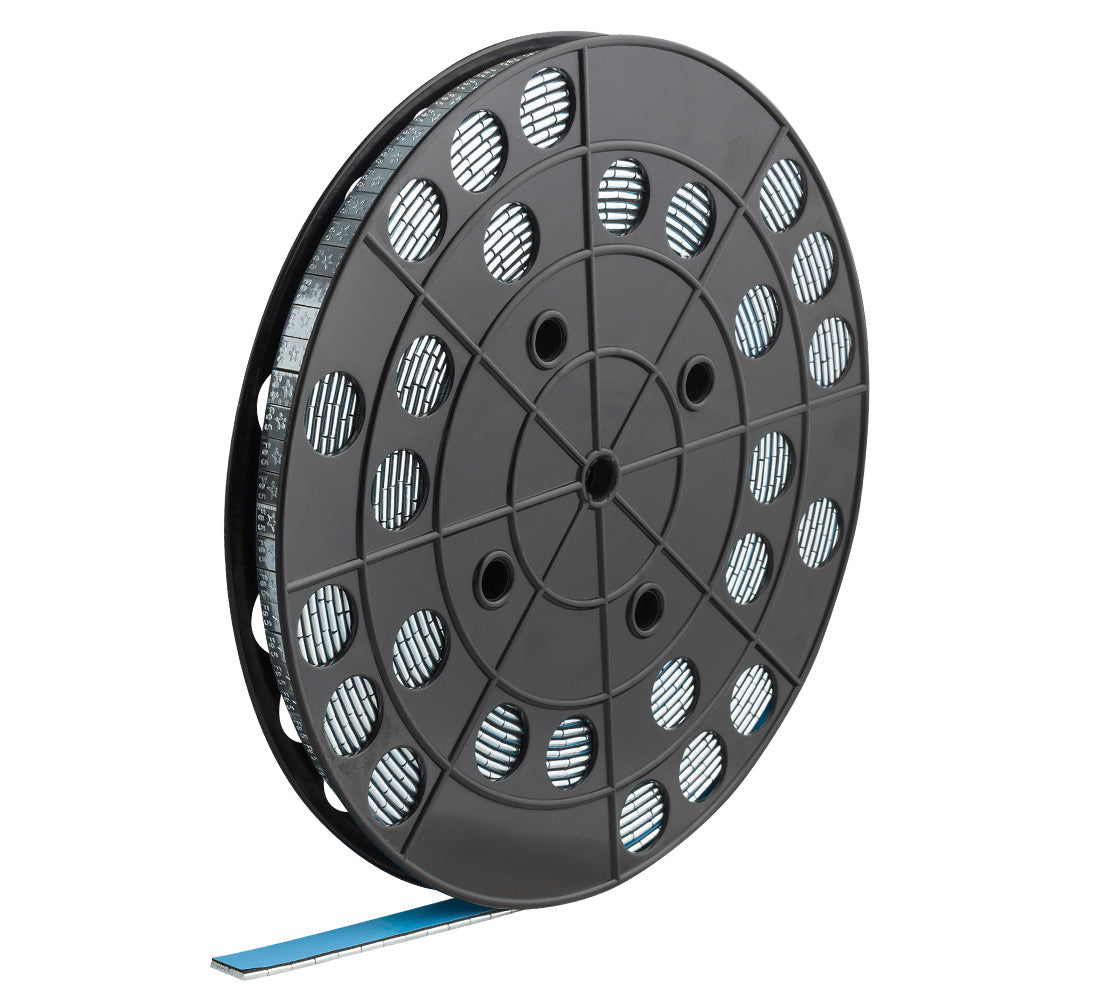 Masses adhésives FE galvanisées au zinc pour jantes ALU FIVESTARS - rouleau 5g x 1200 - Twins Equipement