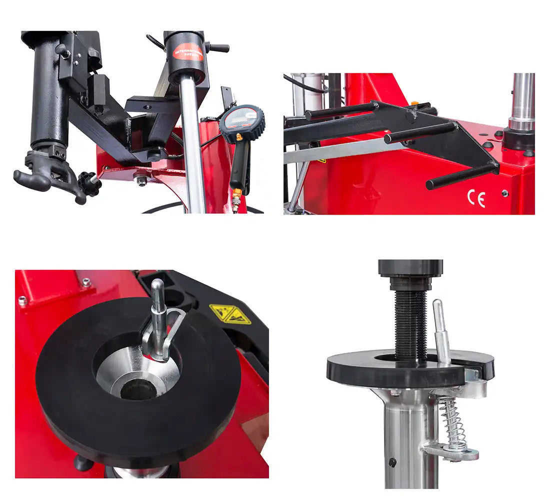 Démonte-pneus semi-automatique avec bras élévateur RUN-FLAT M-215