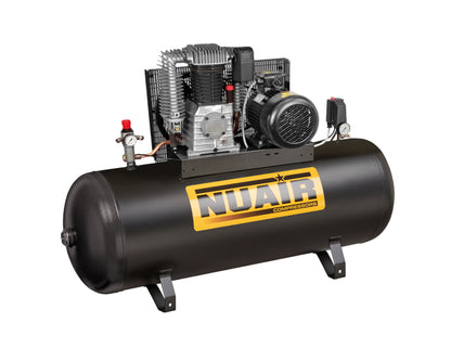 Compresseur à piston NUAIR – 7,5 CV – 500 L – 400 V