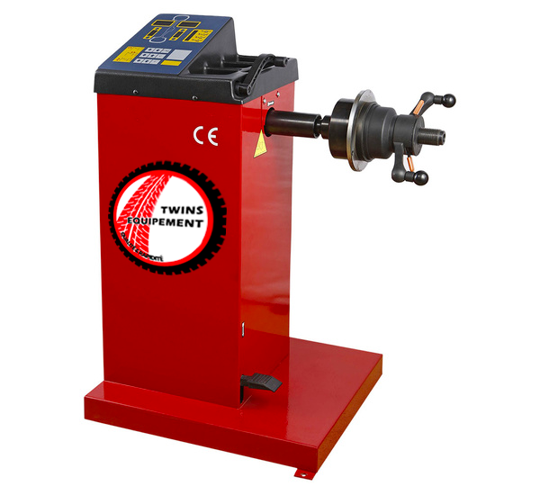 Équilibreuse de roues semi-automatique - W-100 - Twins Equipement