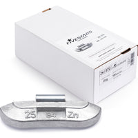 Lot de 500 contrepoids en zinc pour jantes acier Fivestars 5-25 g
