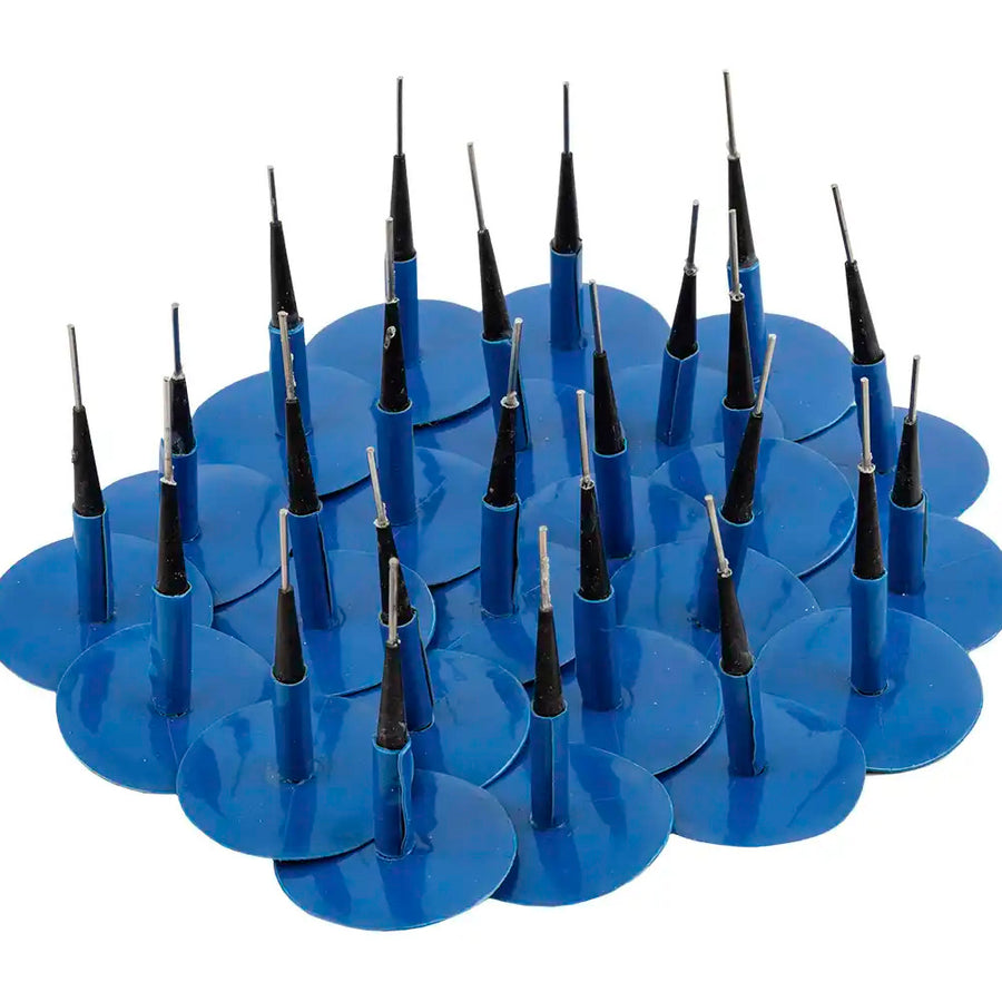 Champignons pour réparation de pneus REDATS 6 mm avec rustine 47 mm - 24 pièces - Twins Equipement