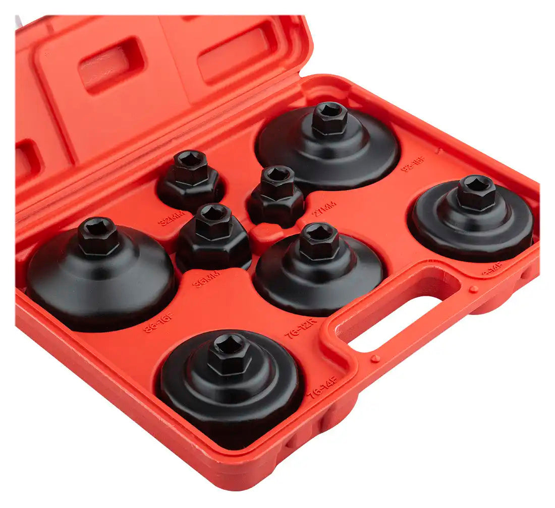 Coffret de 9 clés pour filtre à huile