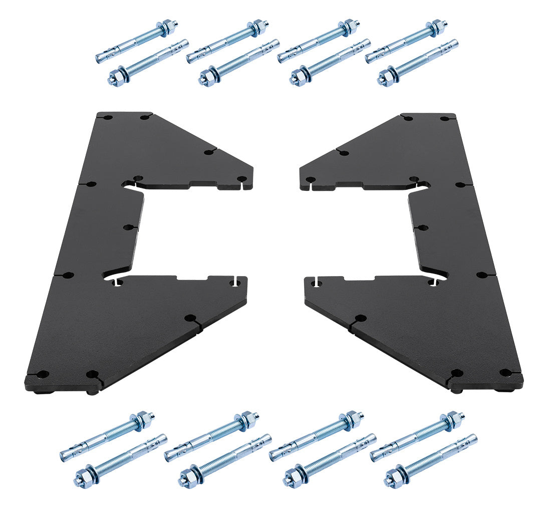 Kit de plaques de renfort (2 pièces) + ancrages (16 pièces) pour ponts élévateurs REDATS L-205 / L-205F Twins Equipement