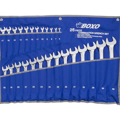 Clés à œil - BOXO, 6-32 mm, 26 pièces