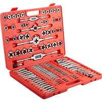 Jeu d'outils de coupe de filetage 110 pièces en coffret