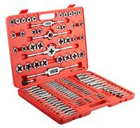 Jeu d'outils de coupe de filetage 110 pièces en coffret - Twins Equipement