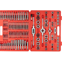 Jeu d'outils de coupe de filetage 110 pièces en coffret