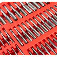 Jeu d'outils de coupe de filetage 110 pièces en coffret