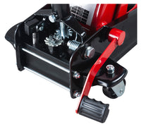 Cric élévateur 3 T pédale rapide (LS-350) + traverse de levage Twins Equipement