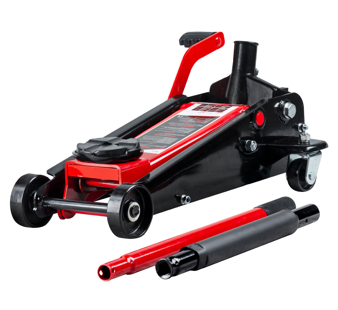 Cric élévateur 3 T pédale rapide (LS-350) + traverse de levage Twins Equipement