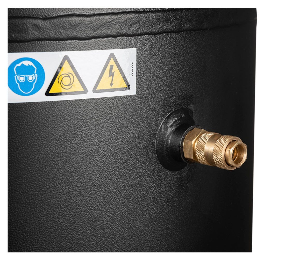 Compresseur à piston vertical NUAIR 200 L 4 km 400 V - Twins Equipement
