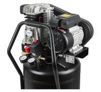 Compresseur à piston vertical 90 L NUAIR 3 km - 230 V - Twins Equipement