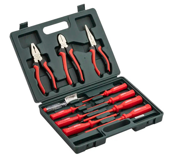 Tournevis isolés plats/transversaux + pince Mannesmann 11el - Twins Equipement