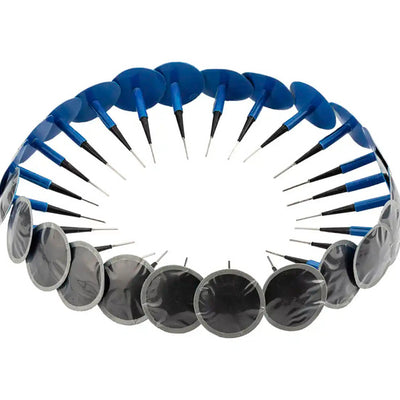 Champignons pour réparation de pneus REDATS 6 mm avec rustine 47 mm - 24 pièces - Twins Equipement