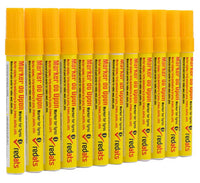 Marqueur d'huile pour pneus - jaune - 12 pièces - Twins Equipement