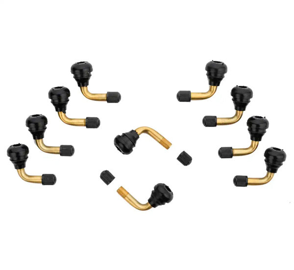 Valves coudées scooter — angle 90° 10 pièces Twins Equipement