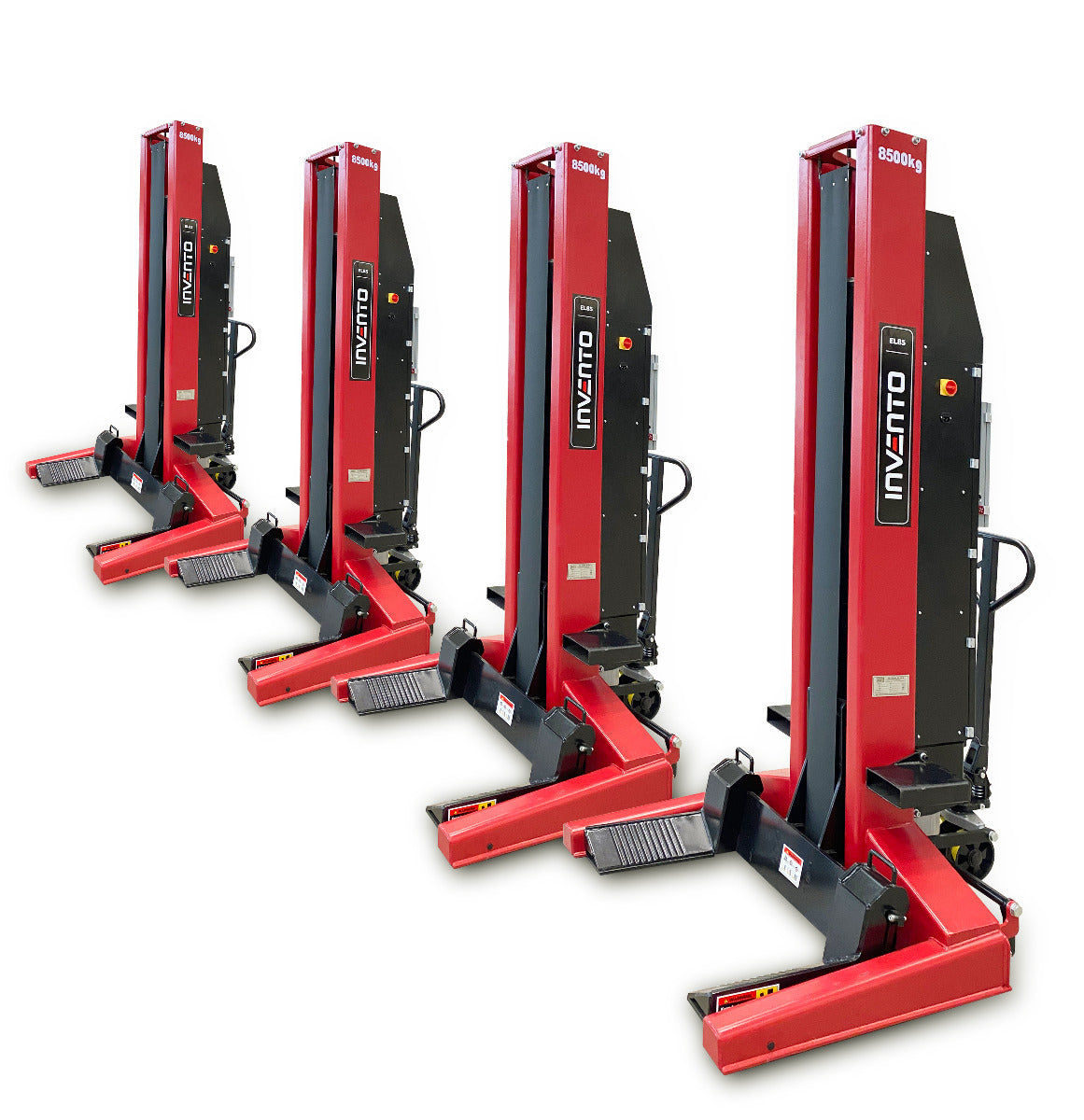 Colonnes élévatrices réglables sans fil 8,5T – lot de 4 – INVENTO EL 85 Invento