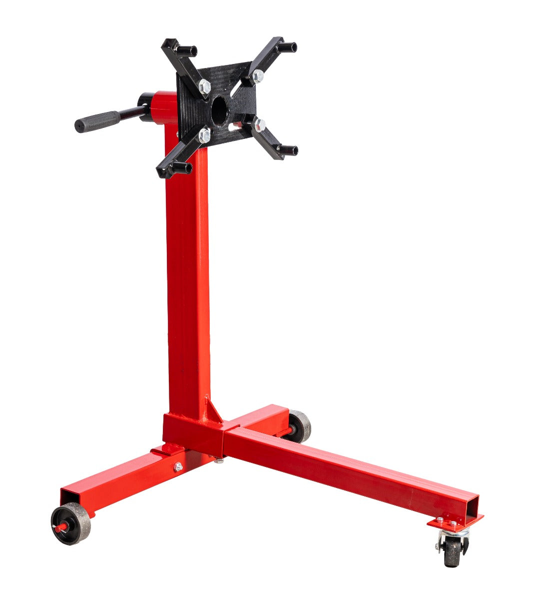 Support moteur INVENTO 360 kg sur roues, tête rotative Invento