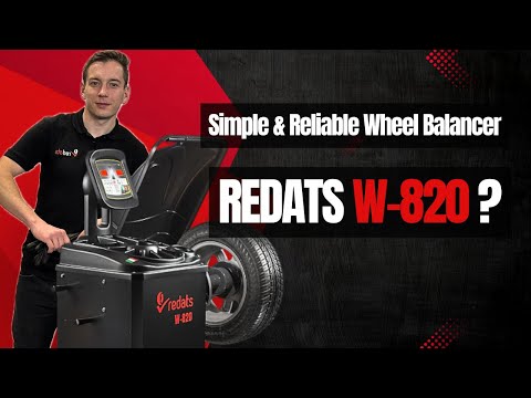 Équilibreuse automatique REDATS W-820 – fabrication italienne, cycle 5,5 s