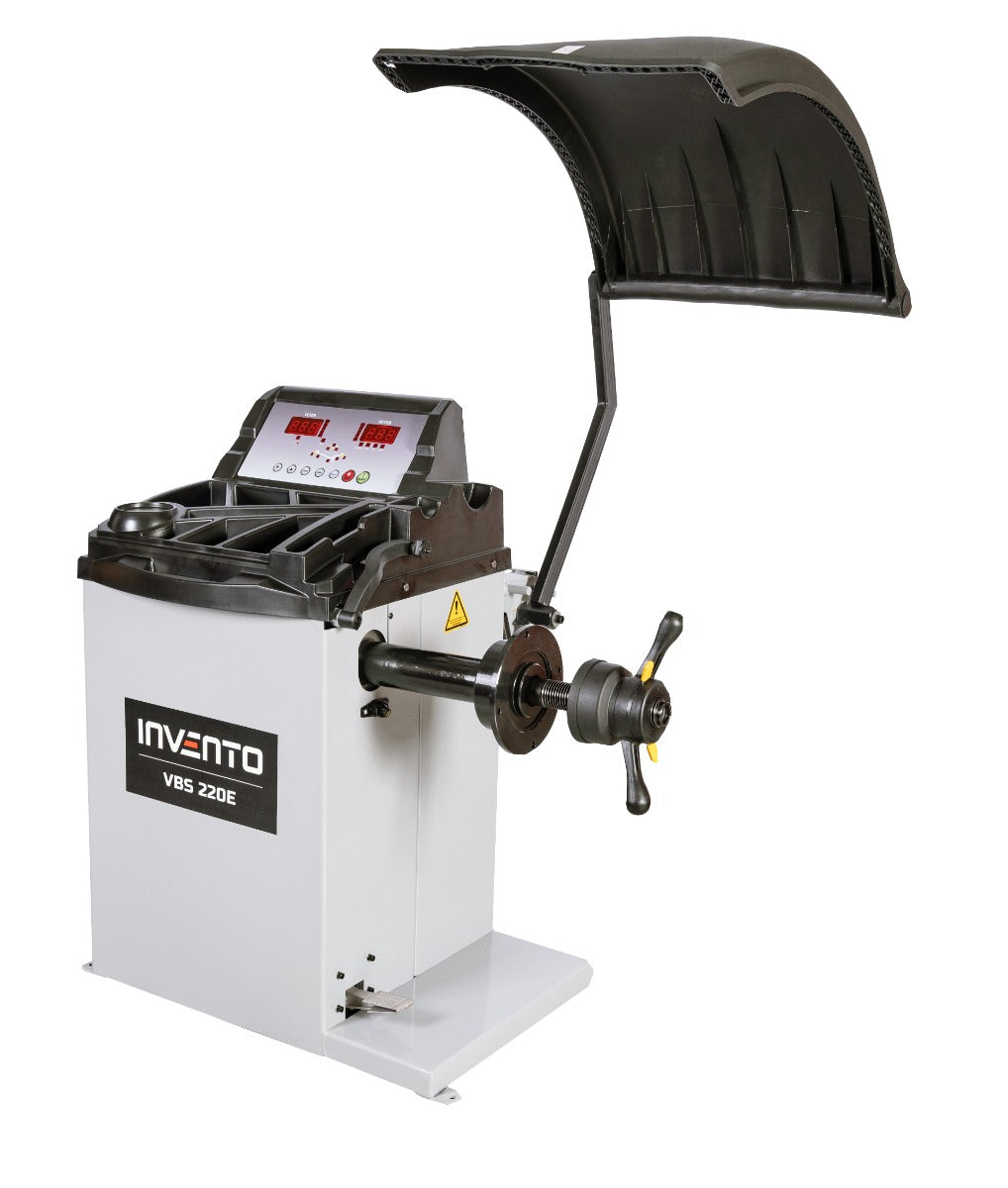 Équilibreuse automatique 24" avec pointeur laser et frein – INVENTO VBS 220E Invento